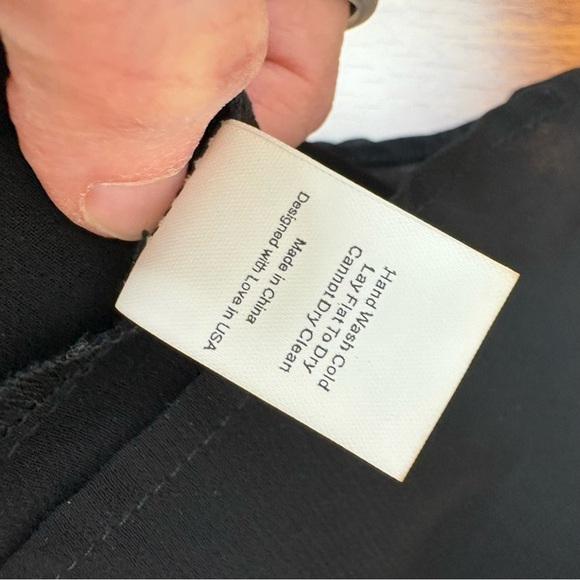 For Love and Lemons Skivvies Black Annabelle Lace Mesh Sheer Ribe size S - Picture 9 of 9